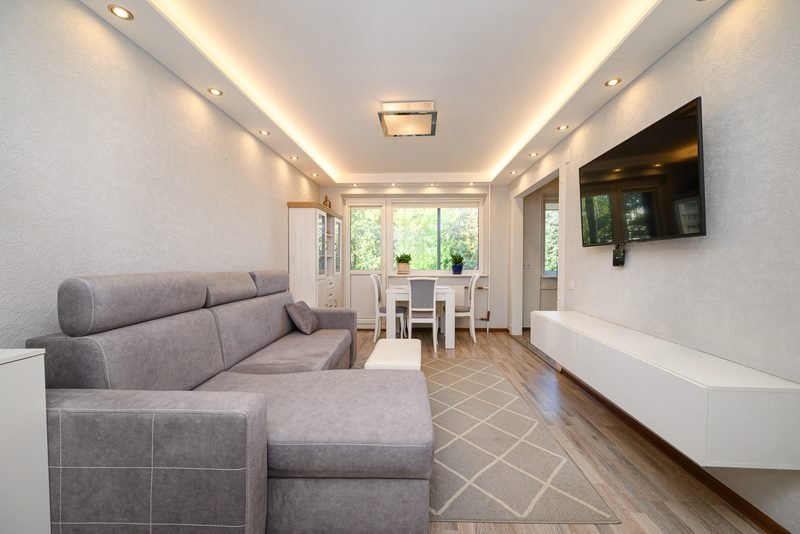Svetainė – sofa ir valgomojo zona – Partizanų g., Dainava
